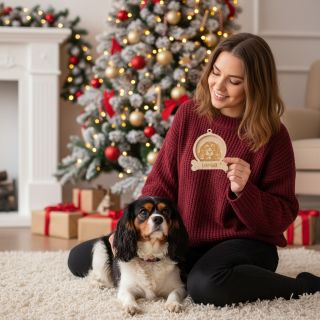 🕯️ Každý psík je člen rodiny – a Vianoce bez neho by jednoducho neboli celé. Preto tu pre vás máme tieto krásne drevené...